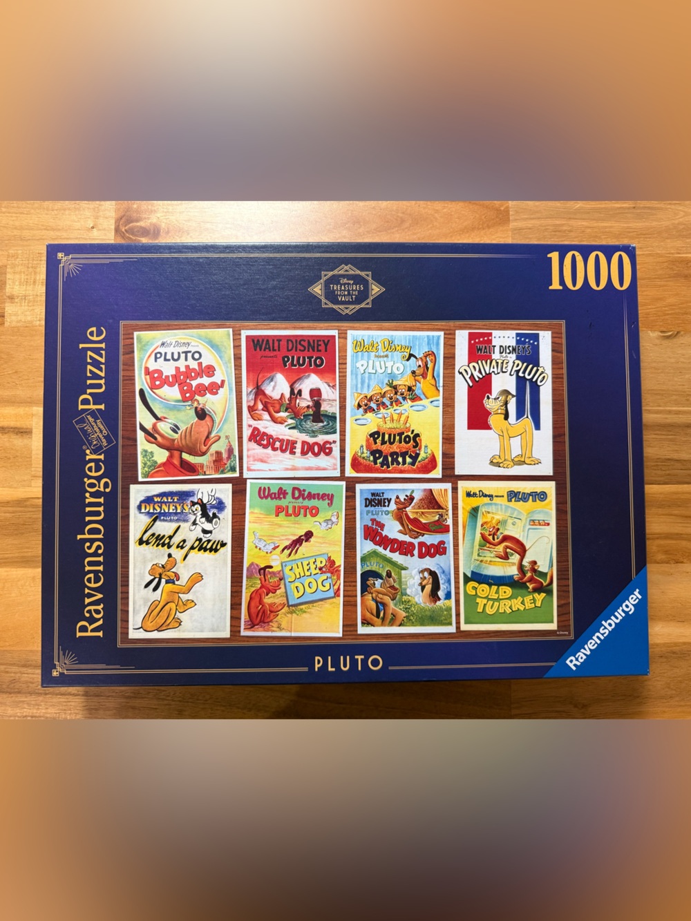 Ravensburger Disney Treasures from the Vault Pluto 1000 Piece Jigsaw Puzzle